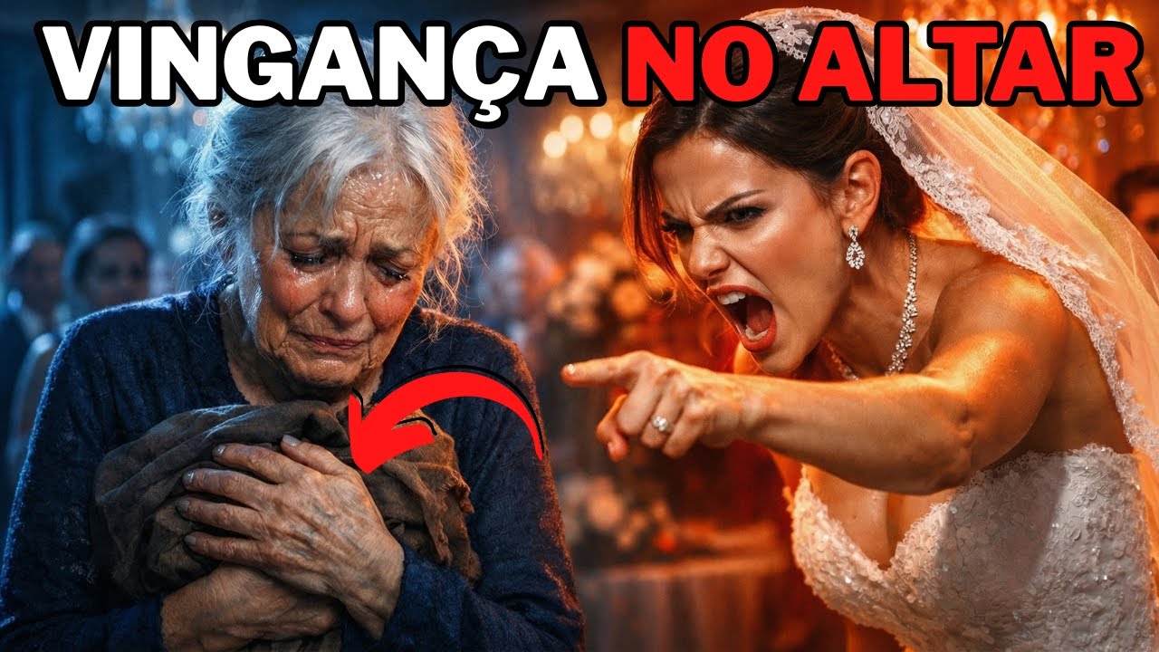 Noiva HUMILHOU a avó simples do noivo por causa da roupa, e a REAÇÃO dele no altar foi CHOCANTE