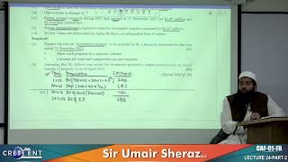 CAF 1 SIR UMAIR SHERAZ LECTURE 24 PART 2