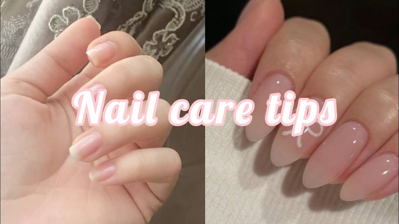 “10 Nail Care Tips for Strong & Beautiful Nails | Aesthetic Text Video 💅✨”