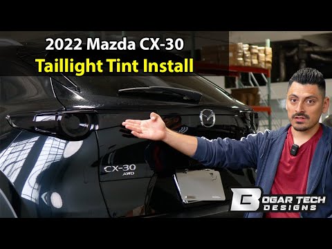 2022 Mazda CX 30 Taillight Tint Installation