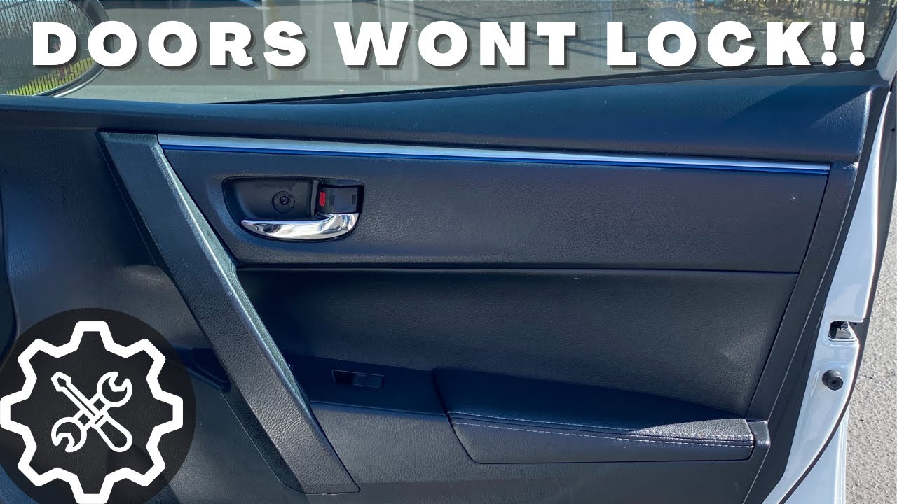 Fixing Locked Doors: How to Replace Door Lock Actuator in a Toyota