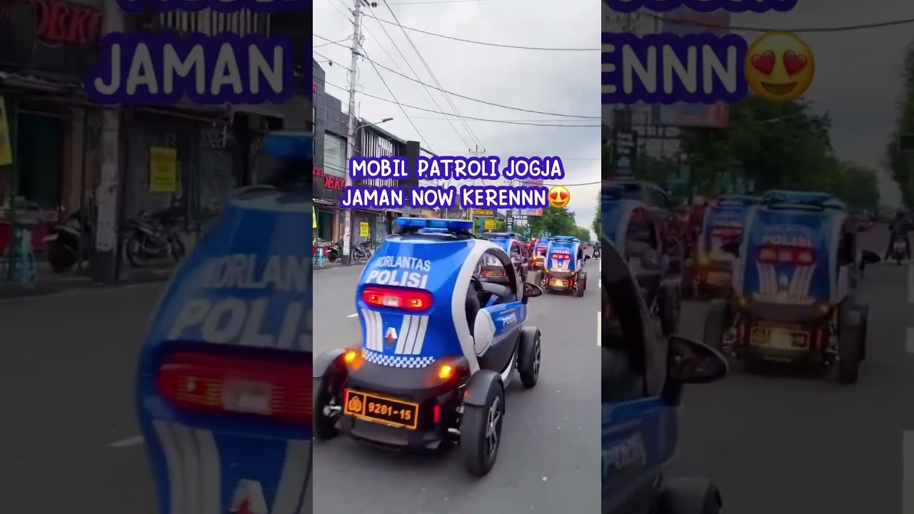 Электропатрульный автомобиль Renault Twizy мощностью 17 л.с.