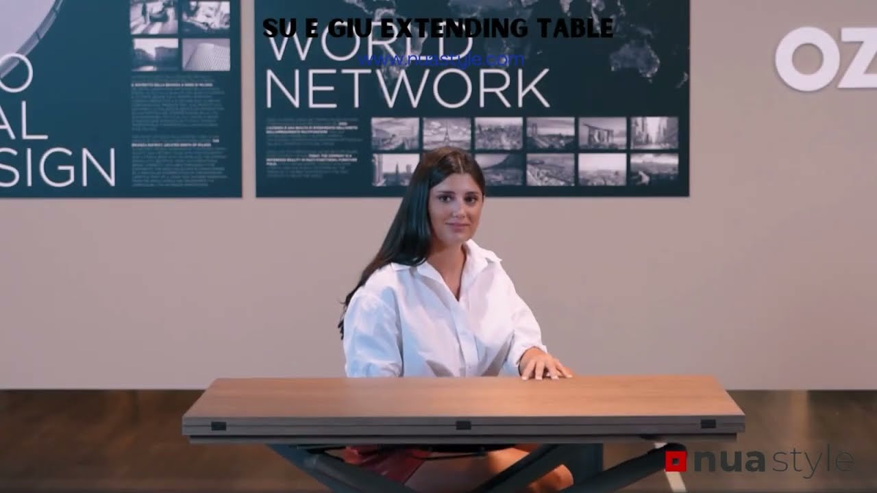 Su E Giu Table - Ozzio Italia - Nuastyle