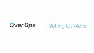 Celebrity Setting Up Alerts With OverOps Profile