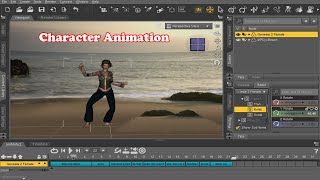 Daz Studio Female Character Dance Animation || Character Animation in Daz3d tutorial in Hindi/Urdu