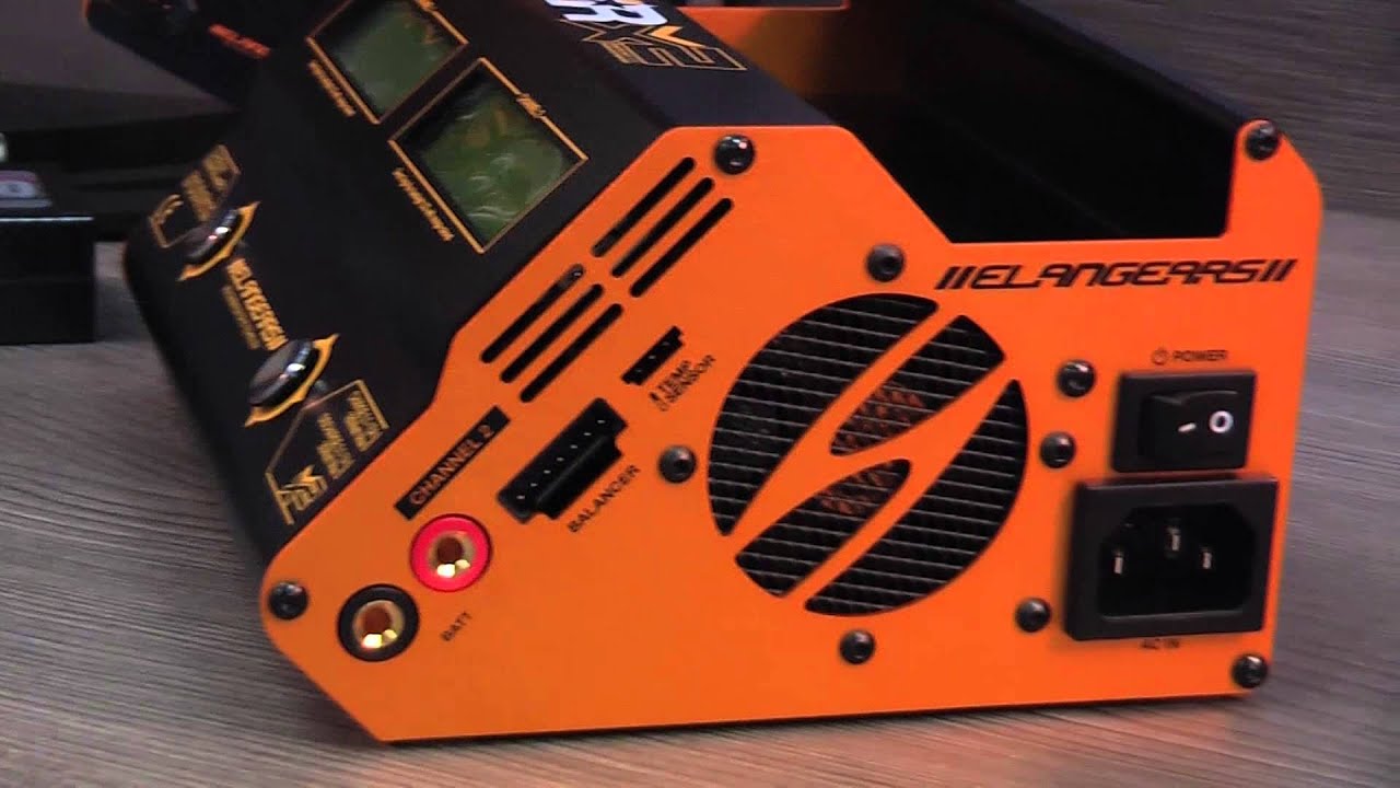Elangears Elan R X2 120W + 180W Duo Charger AC DC EL X2 02D - YouTube