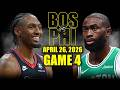 Boston Celtics vs Philadelphia 76ers Full Game 4 Highlights - April 26, 2026 | NBA Playoffs