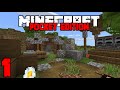 HARİKA MADEN OCAĞI ve ŞANSLI MADENCİLİK -Minecraft PE Survival- Bölüm 1