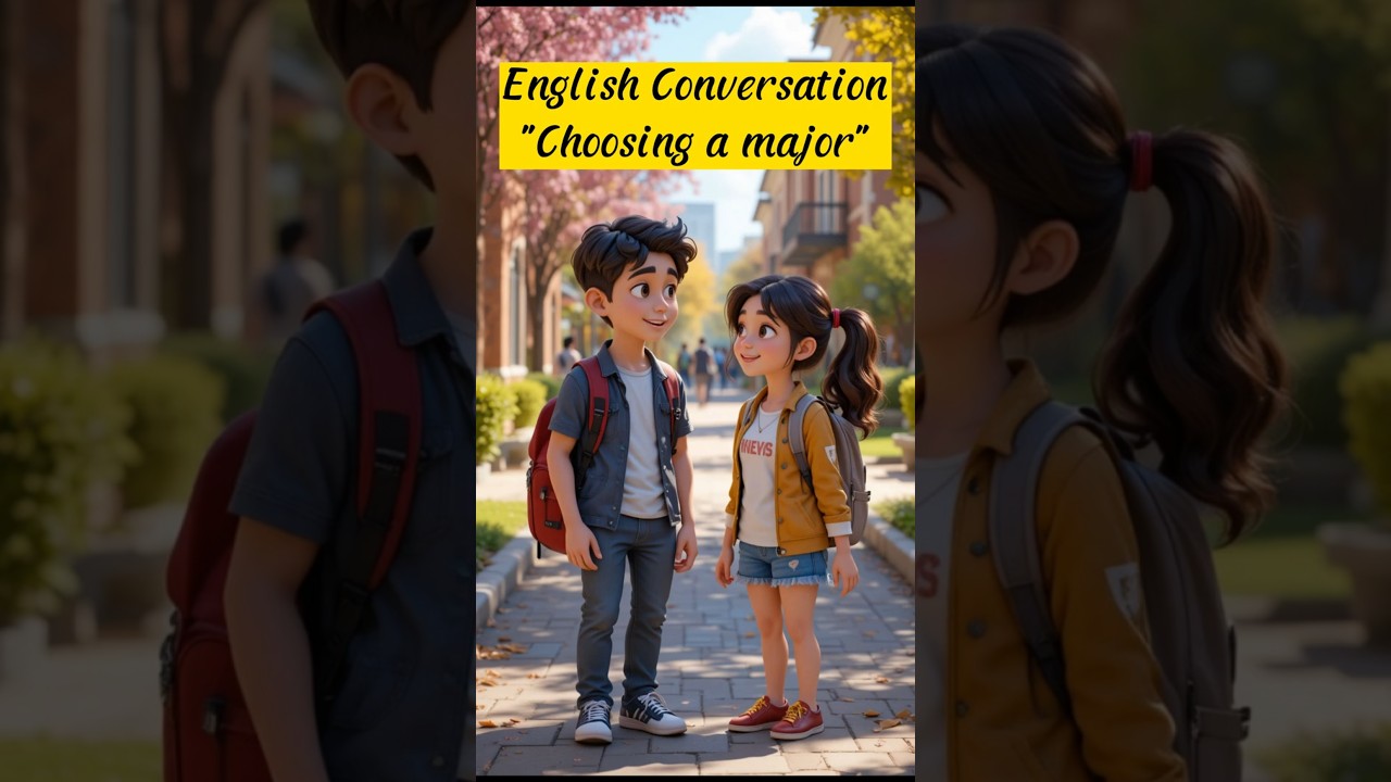 Daily English Dialogue-Choosing a Major | 
