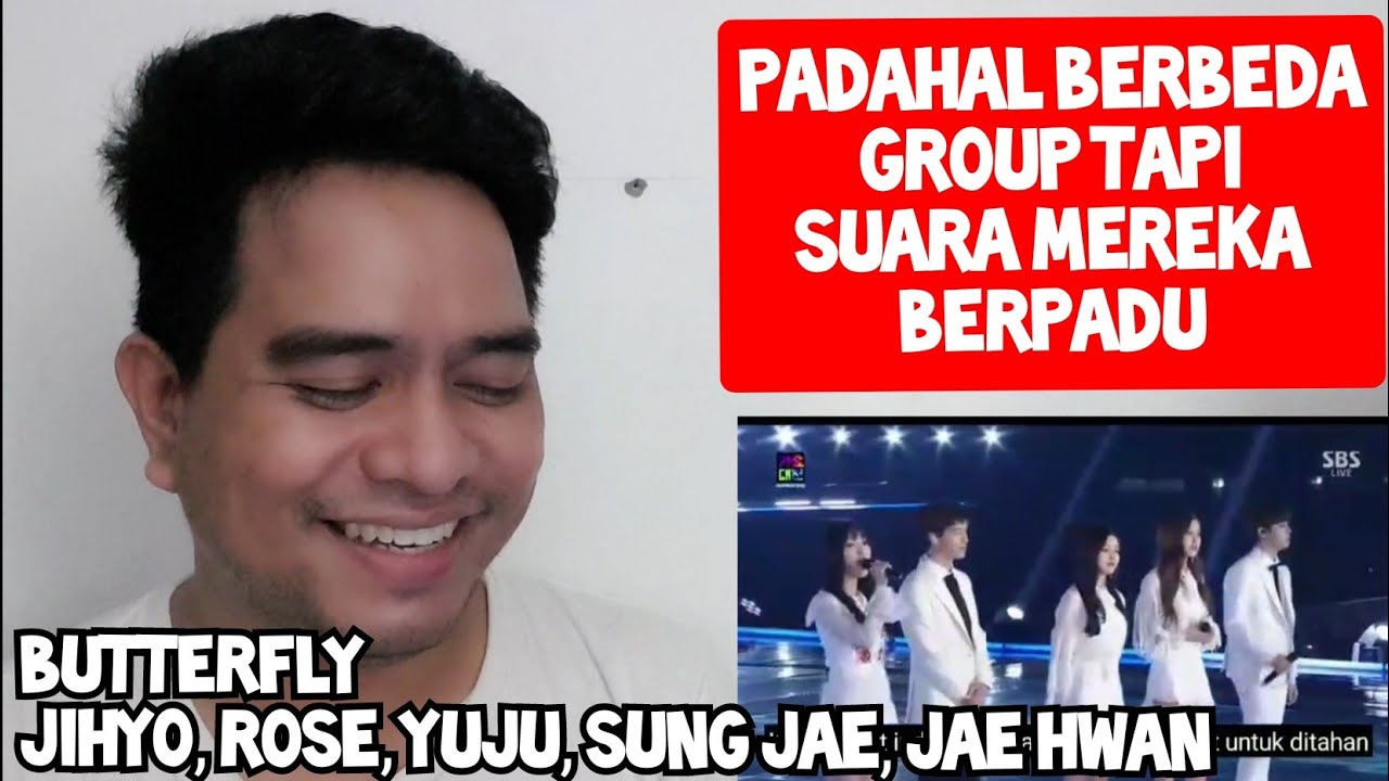 [KUPAS] WOW | JIHYO x ROSE x YUJU x SUNG JAE x JEH HWAN - BUTTERFLY | 2017 SBS (Reaction)