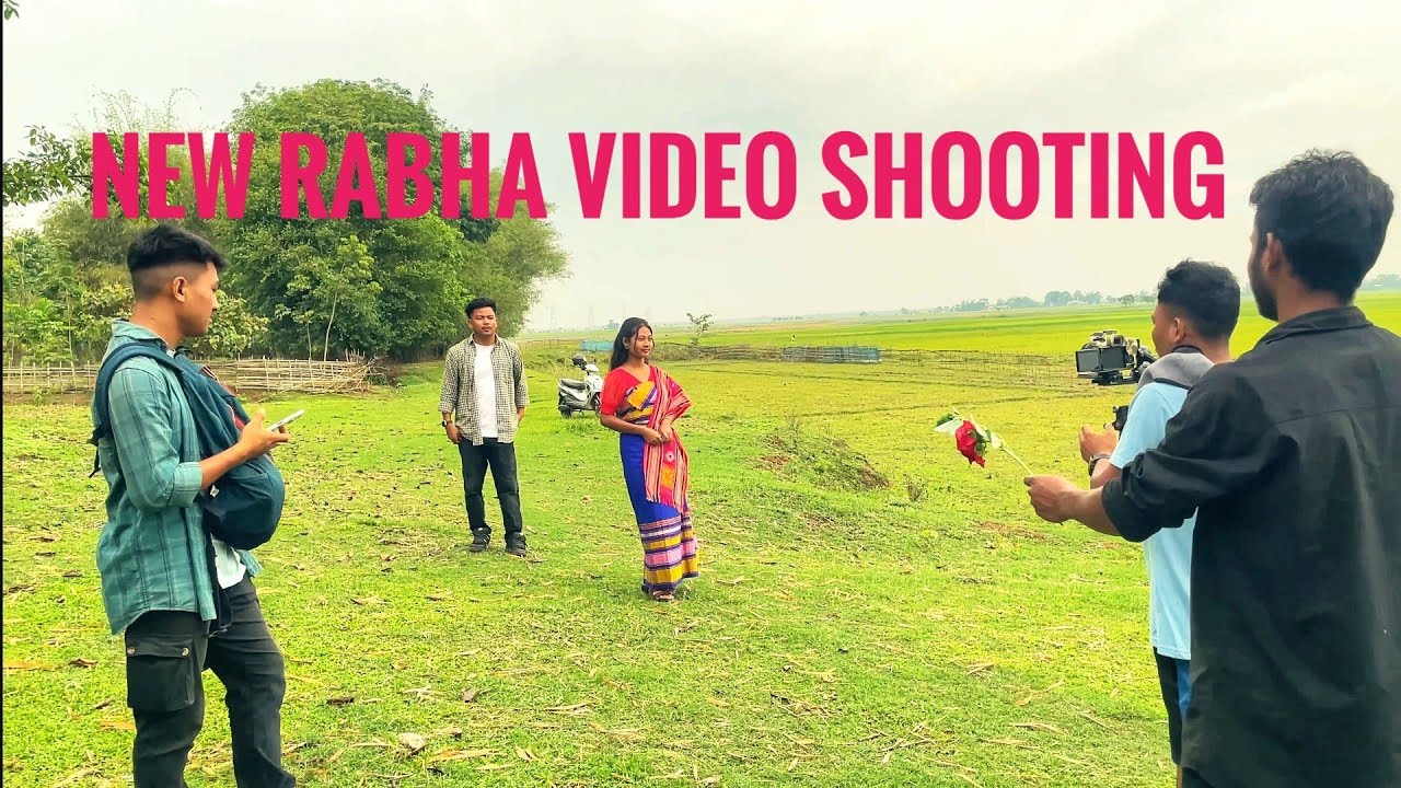 New Rabha video shooting cast: Avinash & popi Rabha