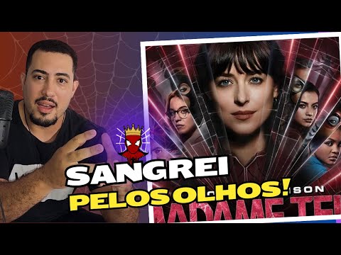 TOMEI CORAGEM E FUI VER MADAME TEIA — E O CINEMA TAVA LOTADO! 🕸️🍿