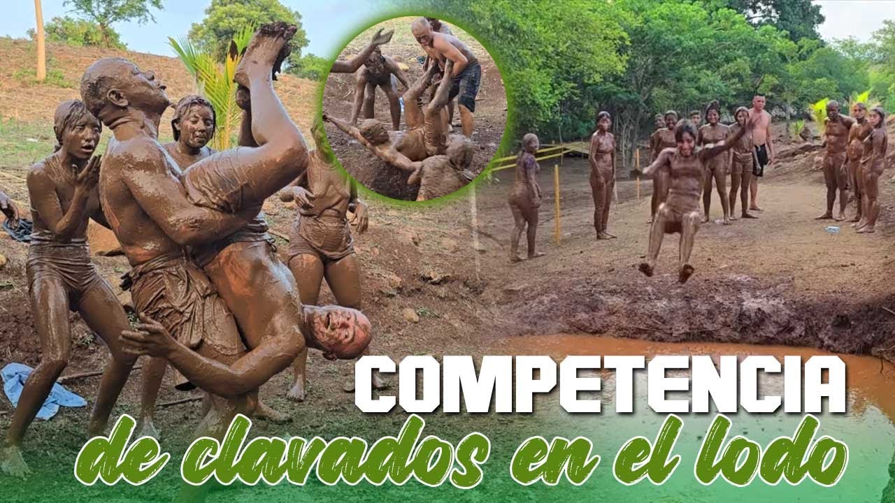 ¿Quien se hizo el mejor clavado en el lodo? Todas las bichas se le fueron encima a camarón 🤣