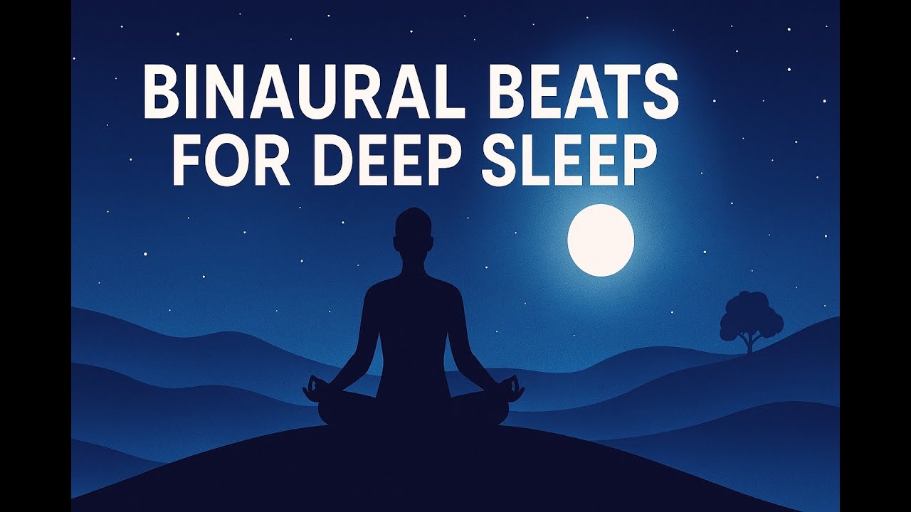 4 Hours of Binaural Beats for Deep Sleep | Fall Asleep Fast & Wake Up ...