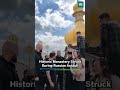 Zelenskyy Inspects Damage To Historic Kyiv Monastery After Russian Attack