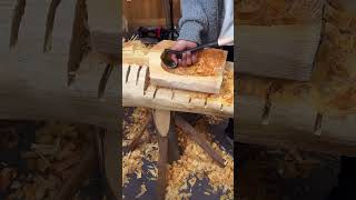 Cut The Wood Into A Ladle.
