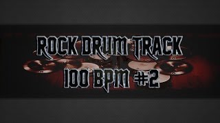 Rock/Metal Drum Track 100 BPM (HQ,HD)