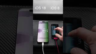 iOS 18 vs iOS 6: The Ultimate Evolution of Apple Software! 🚀📱 #iOS18 #iOS6 #Apple #Tech