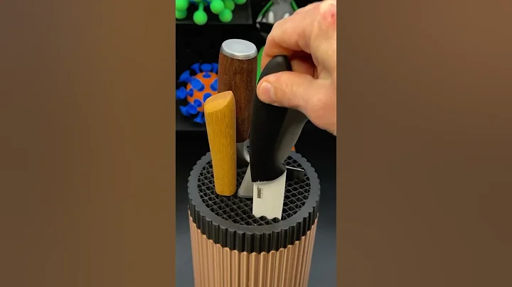 3D Printed Knife Block  #3dprinting #bambulab #timelapse