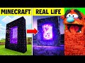 FUNNY Real Life MINECRAFT Videos On TIKTOK