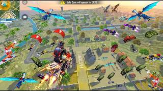 Free Fire Rank Gameplay | This is INSANE! BR Ranked Matches screenshot 5