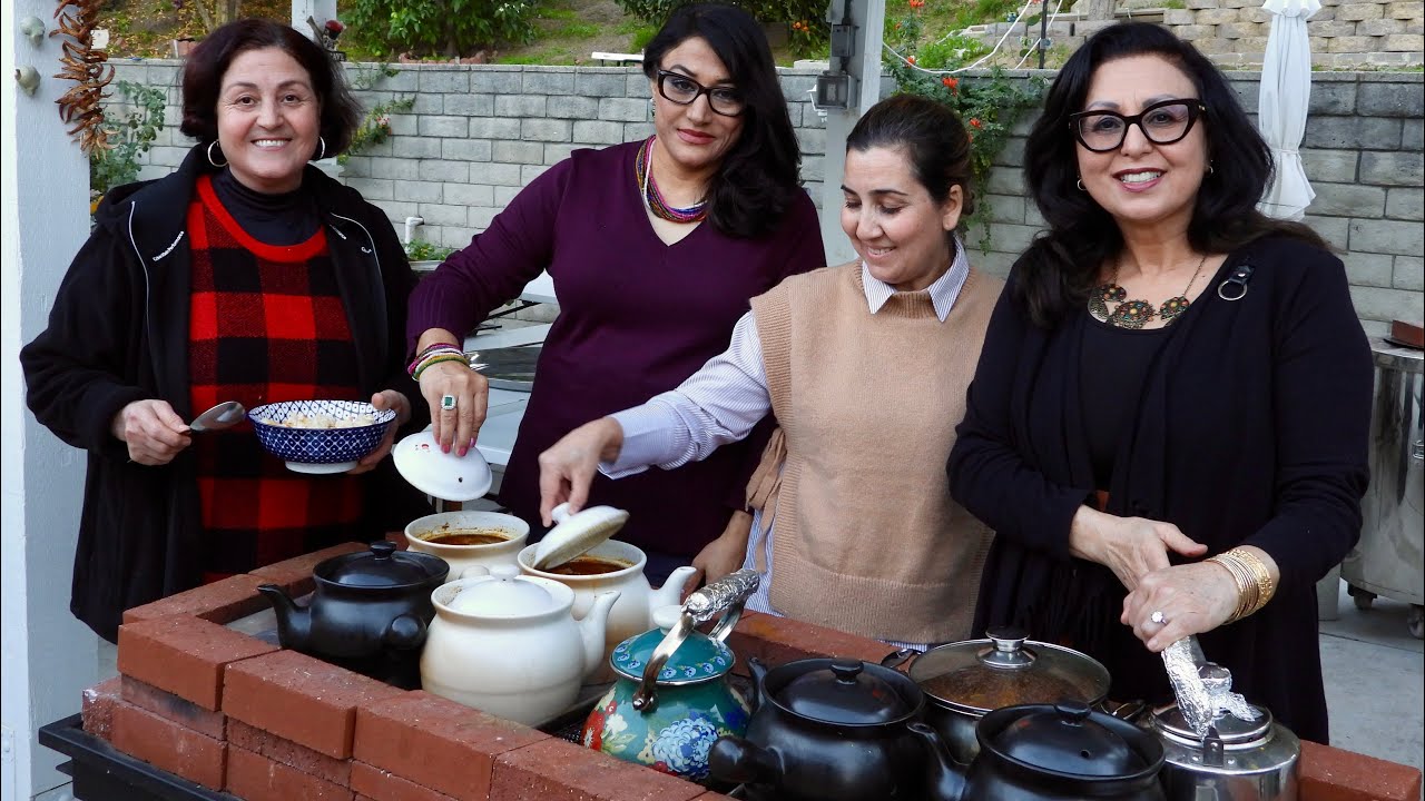 Traditional Chainaki + Tandoori Naan Recipe - چاینکی وطنی با نان گرم ومصاحبه ای از حمید لطفی 