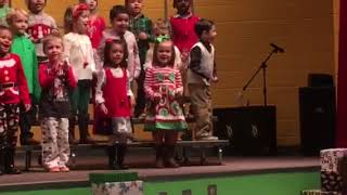 Go Santa Go - Payton’s 1st Christmas Program 12.06.18
