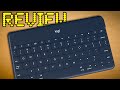 Thinnest keyboard ive ever seen   logitech keystogo review  chaseyama tech