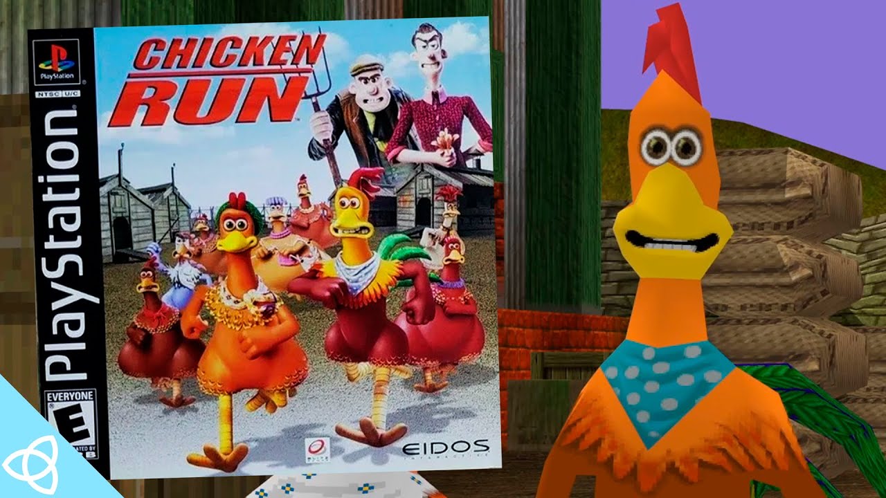 🕹️ Play Retro Games Online: Chicken Run (PS1)