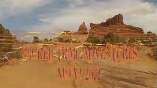 GoPro HD Dirt Bike Riding Moab Utah, Behind the Rocks. ATV Trails WTA... Entre Dos Tierras