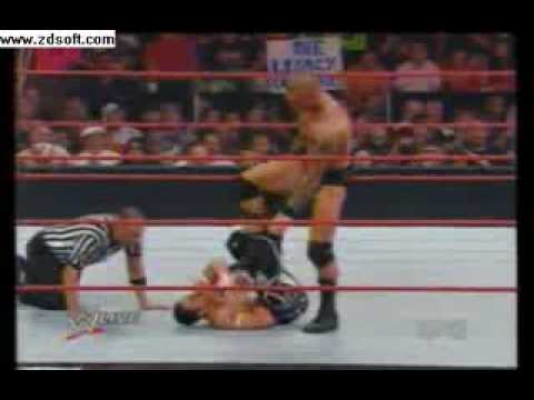 WWE randy orton vs evan bourne & jack swagger & ma...