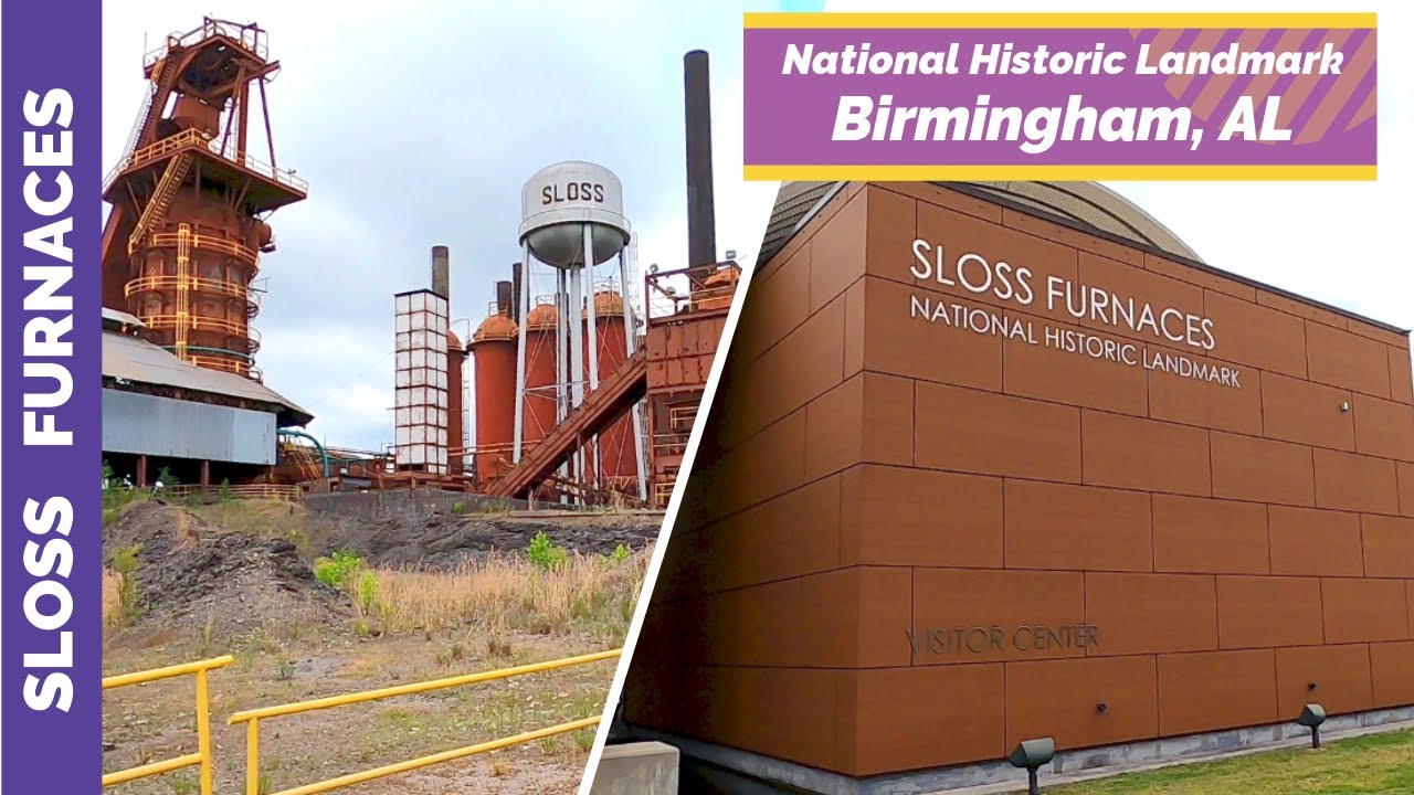 Sloss Furnaces - National Historic Landmark - Birmingham, Alabama - YouTube