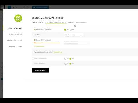 Add an Image Gallery to WordPress posts with a shortcode using the NextGEN Gallery plugin