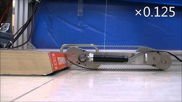 An Underactuated Parallelogram Crawler