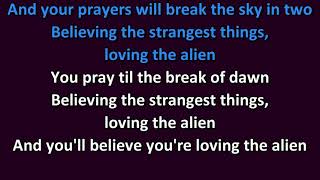 David Bowie - Loving The Alien KARAOKE  (backing vocal)
