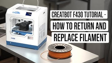 CreatBot F430 Tutorial – How to Return and Replace Filament