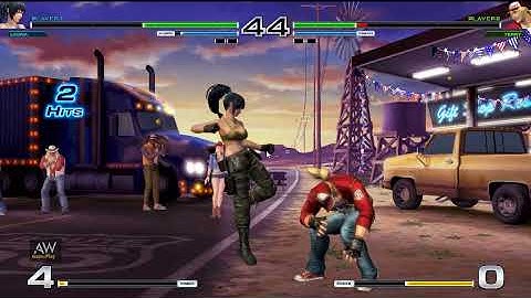 Leona vs Terry Bogard - The King of Fighters XIV Combos KOF 14