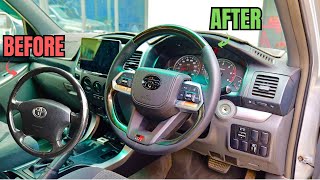 Installing a 2023 LC300 Steering Wheel to a 2003 Prado 120 Series. (PRADO BUILD PT3)