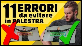 11 ERRORI da evitare in PALESTRA - NON fare questo!