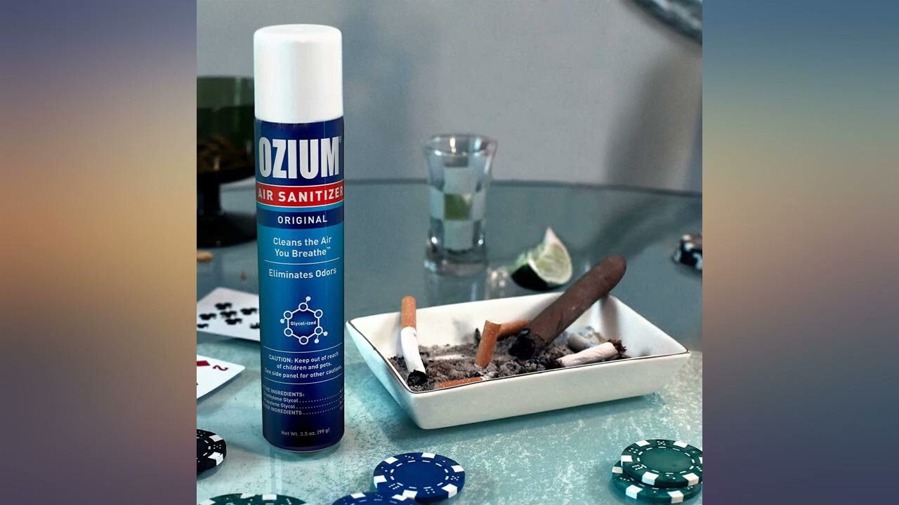 Ozium 0.8 oz. Air Sanitizer & Odor Eliminator for Homes, Cars, Offices and More, review