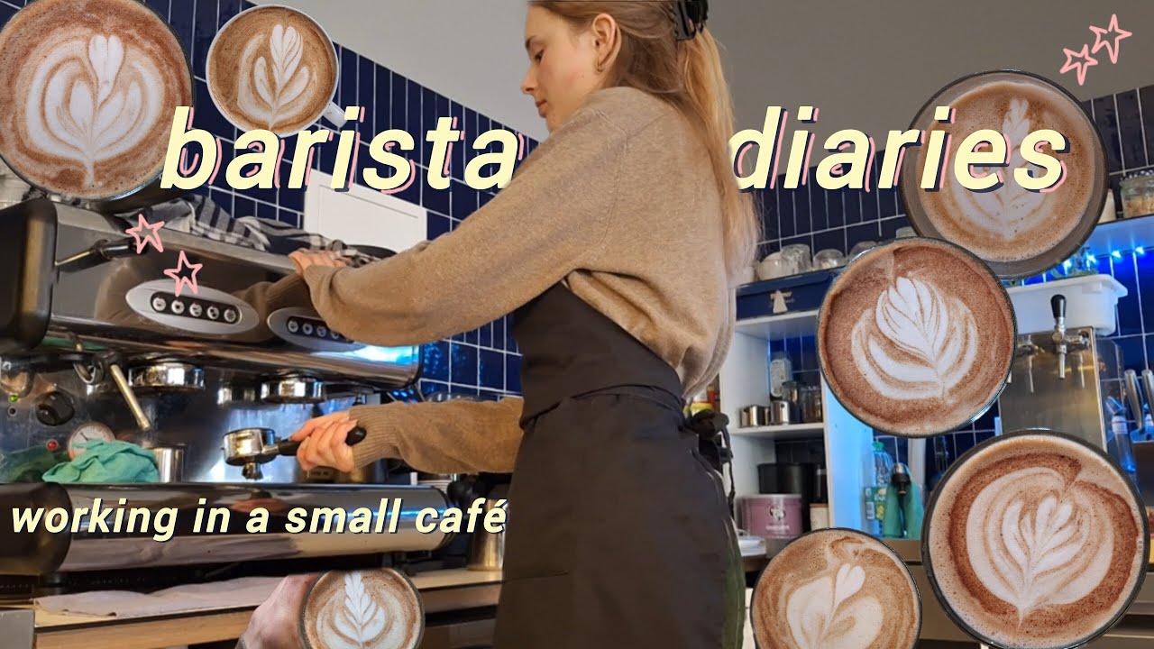 cozy barista diaries ☕️💫// slow café vlog, latte art journey & baking sourdough bread