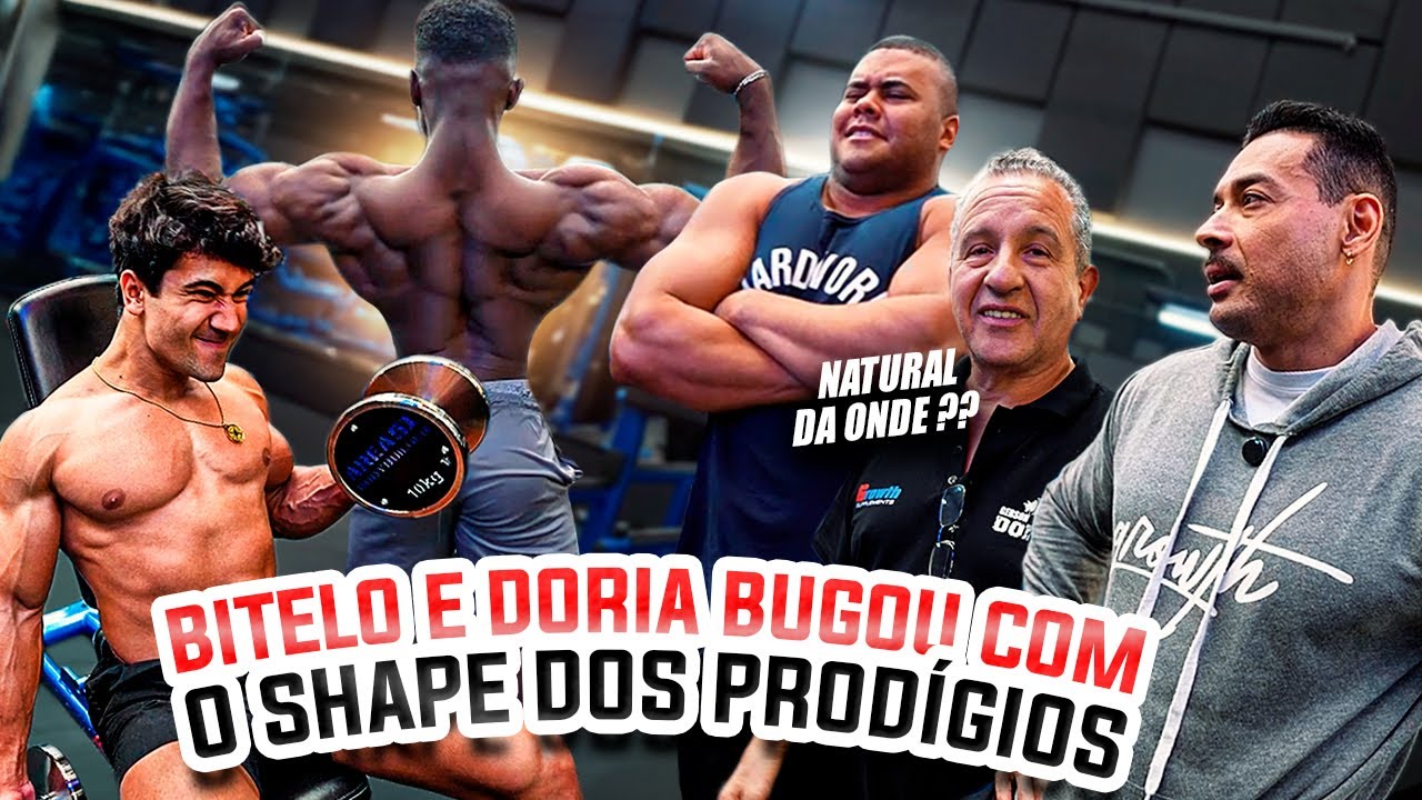 BITELO, DORIA E FE FRANCO FICARAM IMPRESSIONADOS COM O SHAPE DOS ...