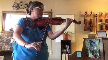 Violin: 2 Octave D Major Scale