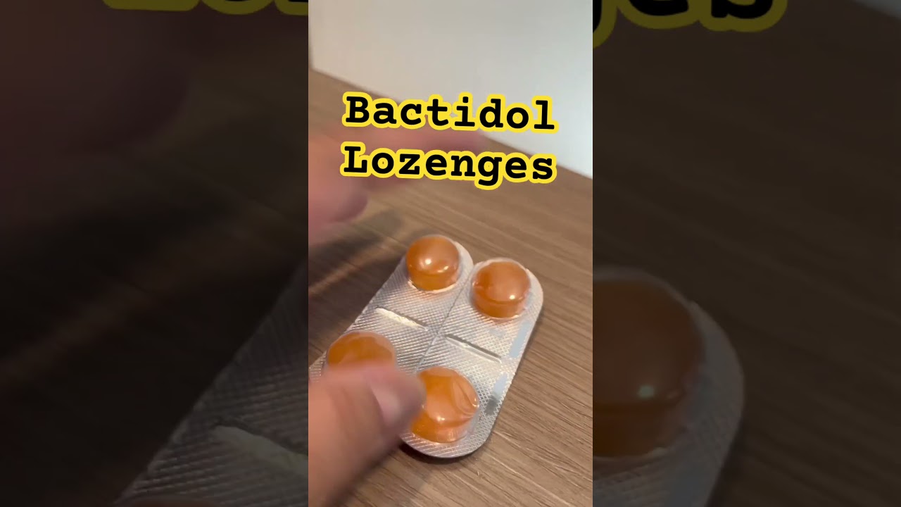 Bactidol Lozenges 