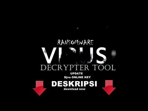 Decrypter Djvu ONLINE KEY