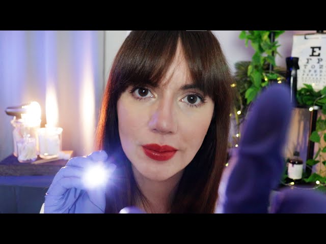 [ASMR] Head to Toe Medical Exam (Ear Exam, Ear Cleaning, Eye Exam) Doctor Roleplay for Sleep