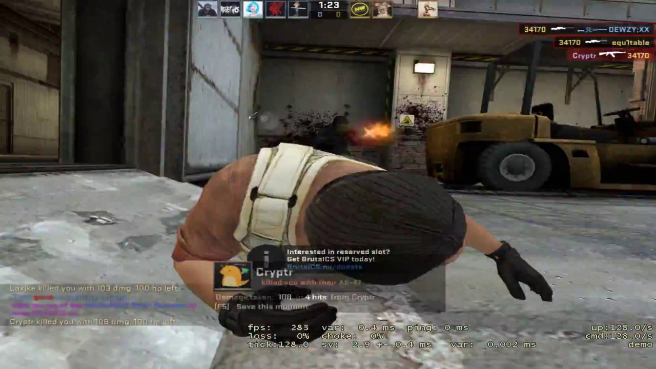 CS GO Cache AWP warmup 