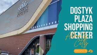 Dostyk Plaza Shopping And Entertainment Center | Walking Tour 4k 60 fps | Almaty City Spring 2024