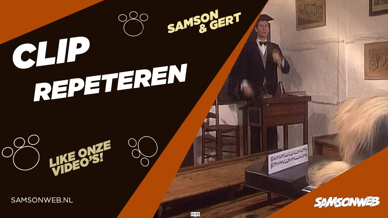 Samson & Gert Clip - Repeteren (1993)
