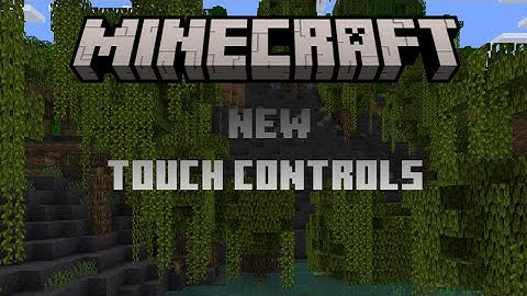 1.19 New touch control || no mods New touch control in MCPE|| Bedrock edition|| @virtualgameshub
